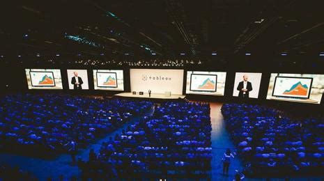 rfid tags at tableau conference|Tableau news conference.